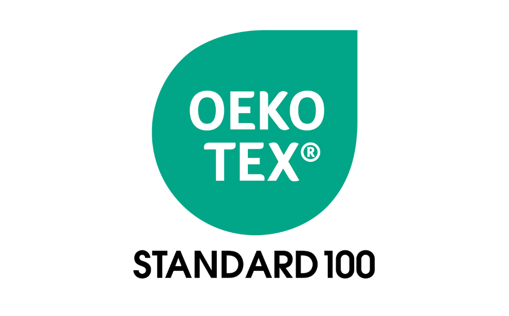 OEKO-TEX certification icon representing tested textiles free from harmful substances