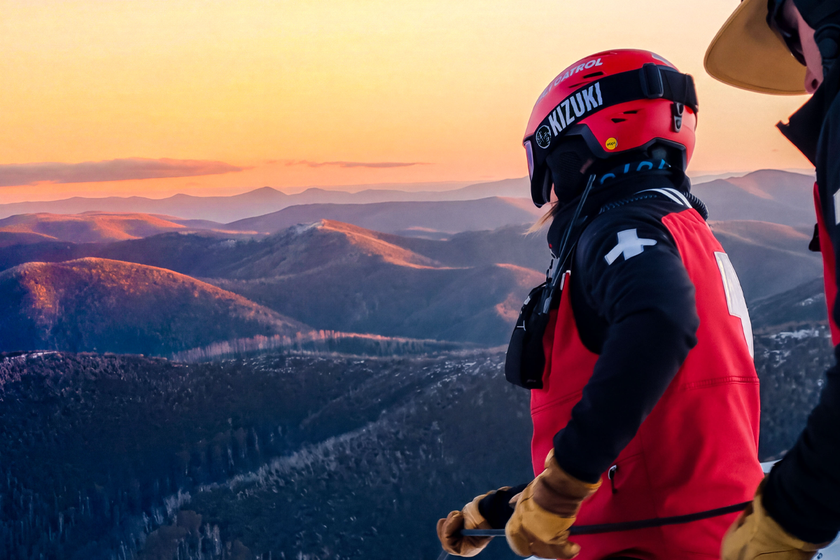 KIZUKI: Official Goggle Supplier to Mt Hotham Ski Patrol